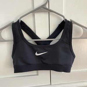 hardly worn Nike girls sports bra